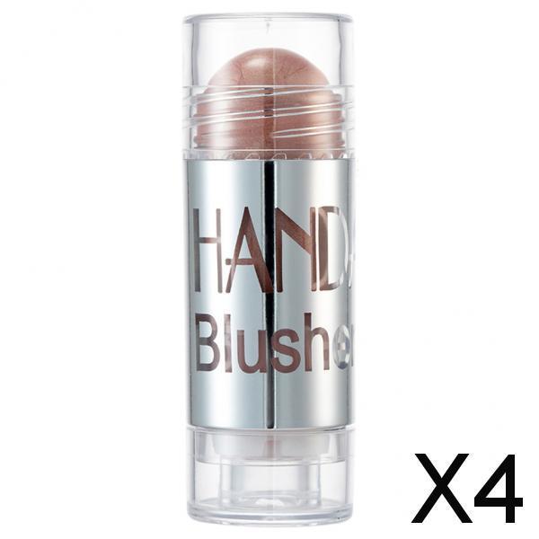 4xBlush Sticks Versatile Cheek Tint Makeup Shimmer for Cheeks Lips 02