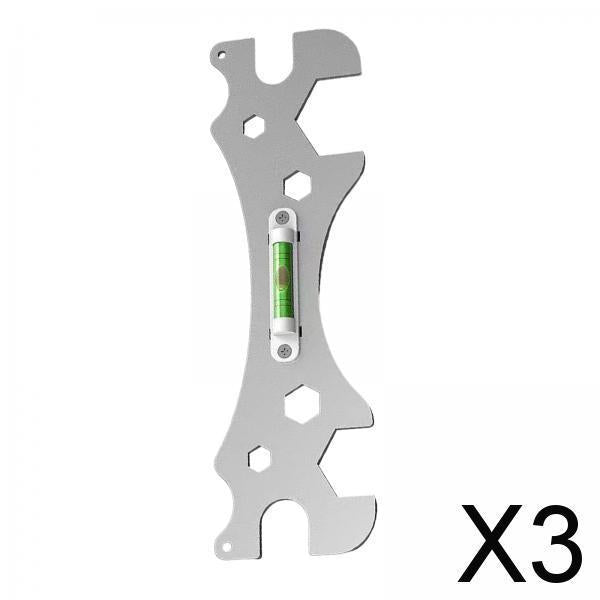 3xHome Wrench Tools with Level Shower Faucet Durable for Bathroom Kitchen