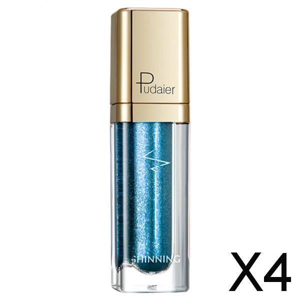 4x Liquid Eyeshadow Diamond Pencil Stick Cosmetic Gift Glamour  Blue