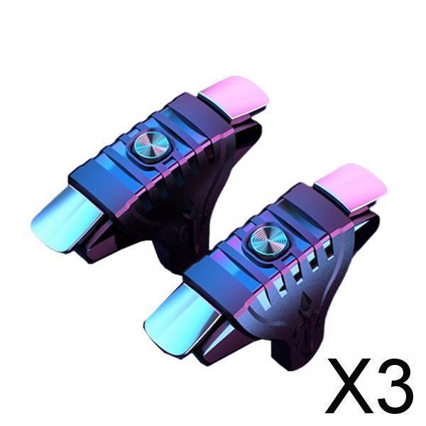 3xGaming Pad Controller L1R1 Keypads Sensitive Buttons Joystick Black