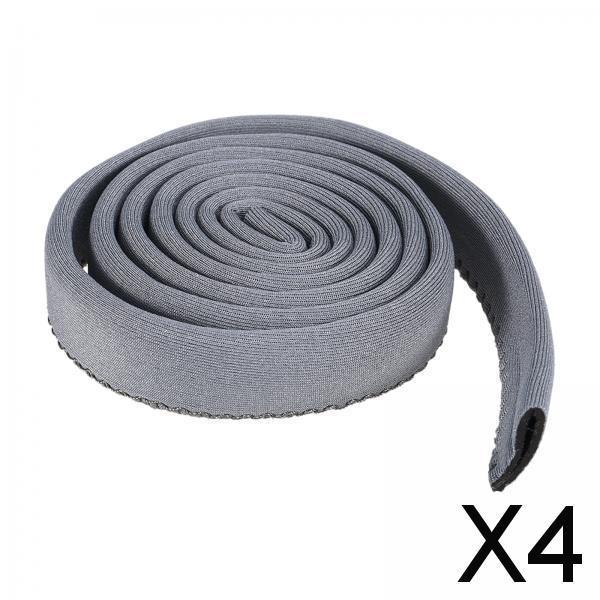 4xHydration Pack Drink Tube Cover for Water Pipe Insulation Cover Drinking Bag Gray