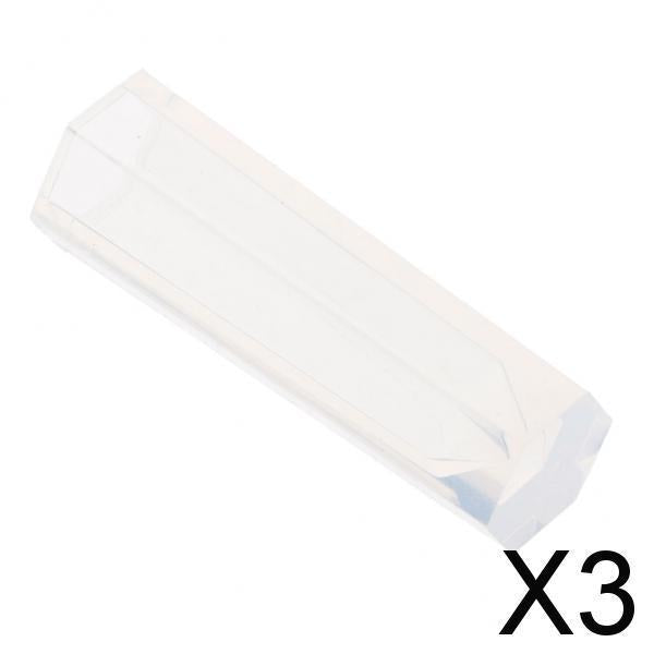 3xDIY Crystal Pendant Charms Silicone Mold for DIY Resin Jewelry Making 45mm