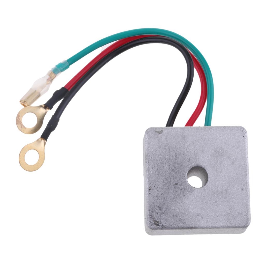 E-Z GO Golf Cart Club Car Voltage Regulator OE 27739G01 Replacement Silver 