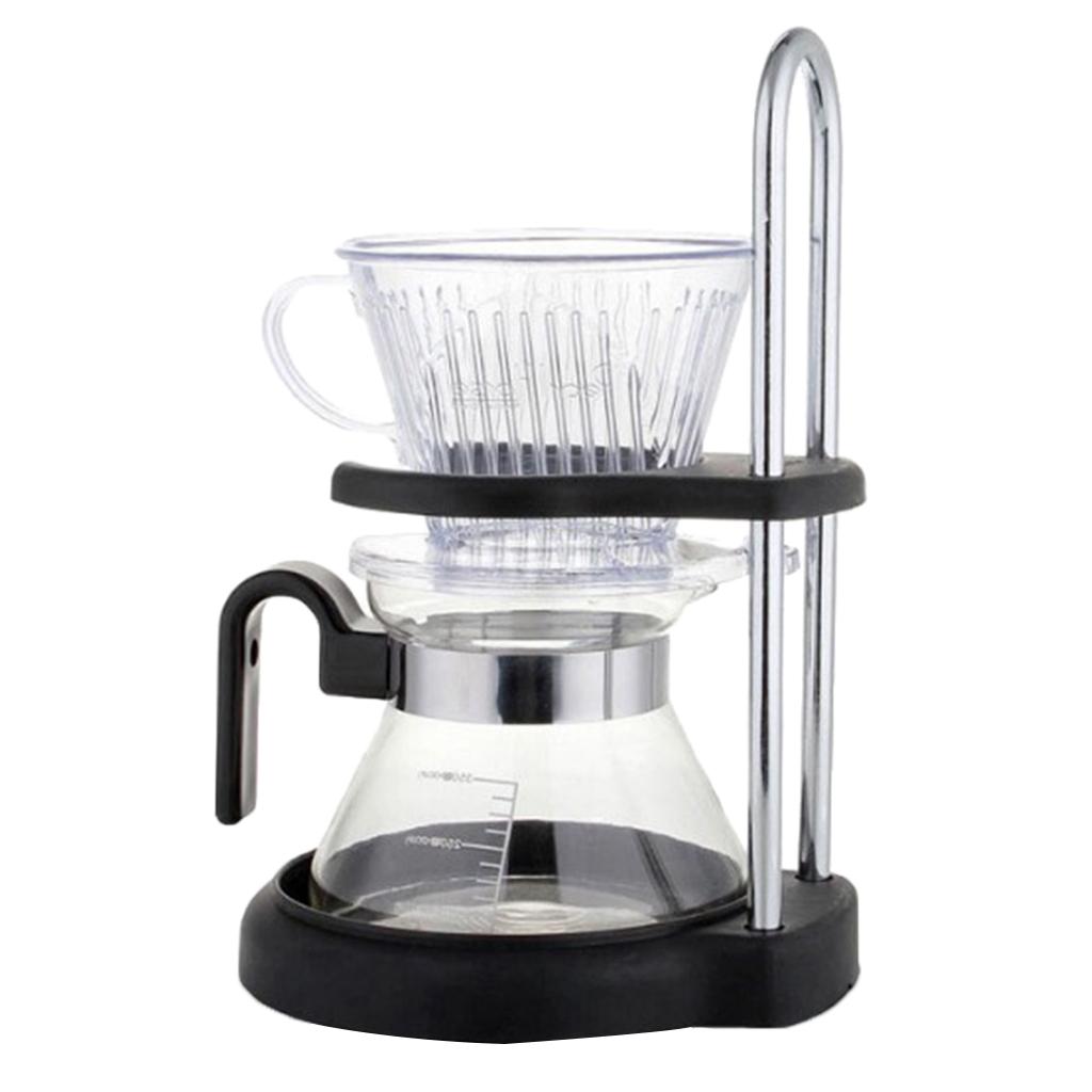 Filter Bowl Suit  Drip Resin Pot Pour Over Coffee Maker With Cloth Filter