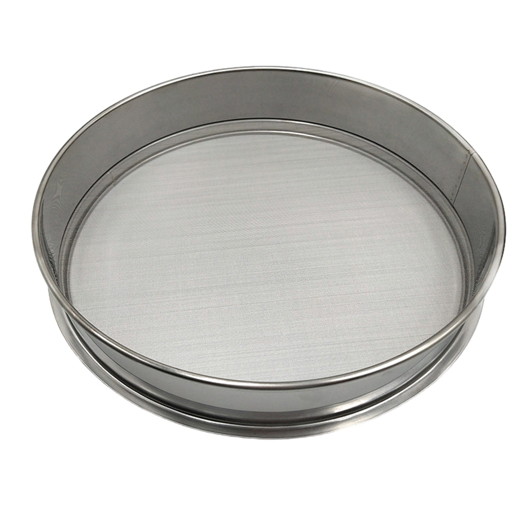 12.6inch Fine Mesh Strainers Flour Sieve with 60 Mesh for Coffee Bean Bread 600g