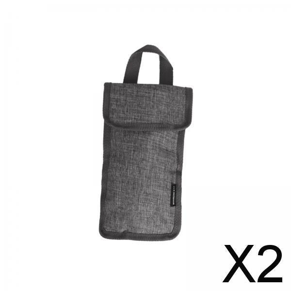2xGround Nail Storage Pouch Durable Tent Accessories for Tent Garden Camp Tarp 13cmx24.5cm
