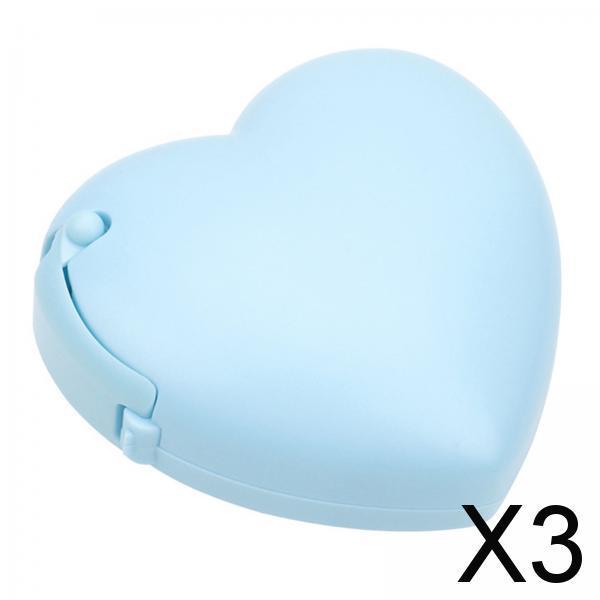 3xEyelash Tape Cutter Adhesive Tape Holder for Gift Wrapping Grafting Eyelash Blue