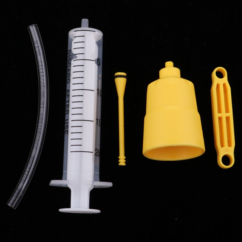 Professional Bike Bicycle Disc Brake Mineral Oil Bleeding Filling Tool Kit