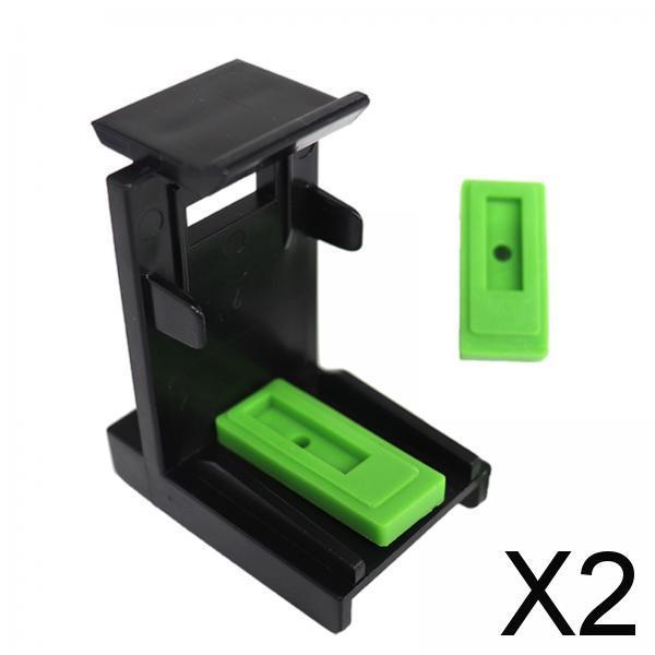 2x3in1 Ink Refill Cartridge Clip for HP60 61 63 High Performance Durable
