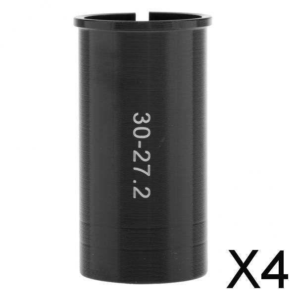 4xBicycle Seat Post Shim Tube Sleeve Adapter Size Reducer 15 Size 27.2 to 30.0