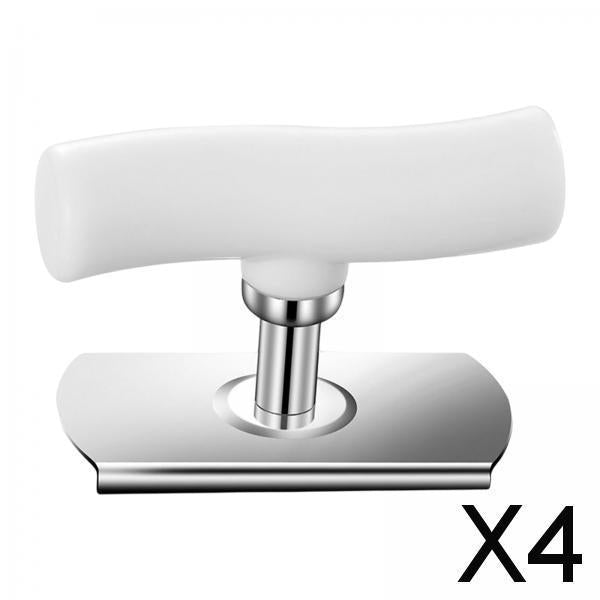 4xStainless Steel Bottle Opener Lid Opener Multifunction for Kitchen Women White