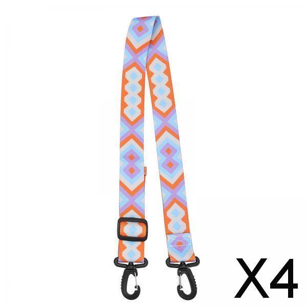 4xSnowboard Ski Boot Carrier Strap Shoulder Belt Portable Skates Carry Leash Purple