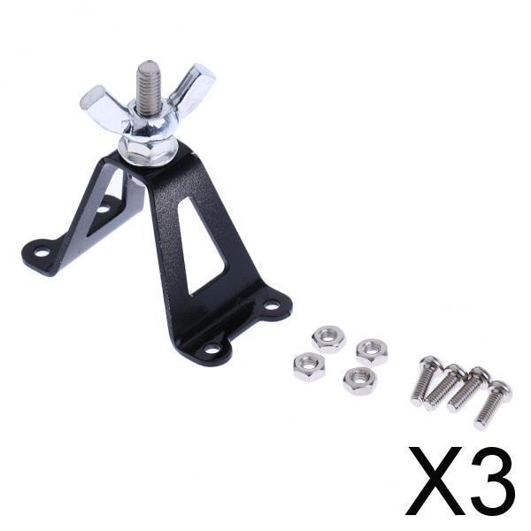 3x1/10 Spare Tire Rack Rear Bracket Wheel Holder Carrier for 1/10 Car D90 CC01