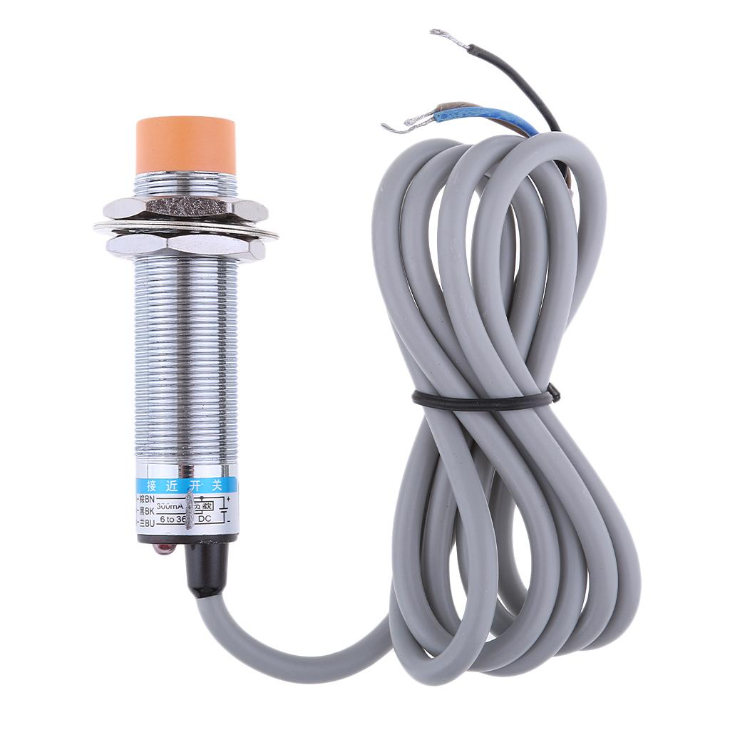 8mm Inductive Proximity Sensor Switch Detector NPN NC DC 6-36V 300mA 3-Wire