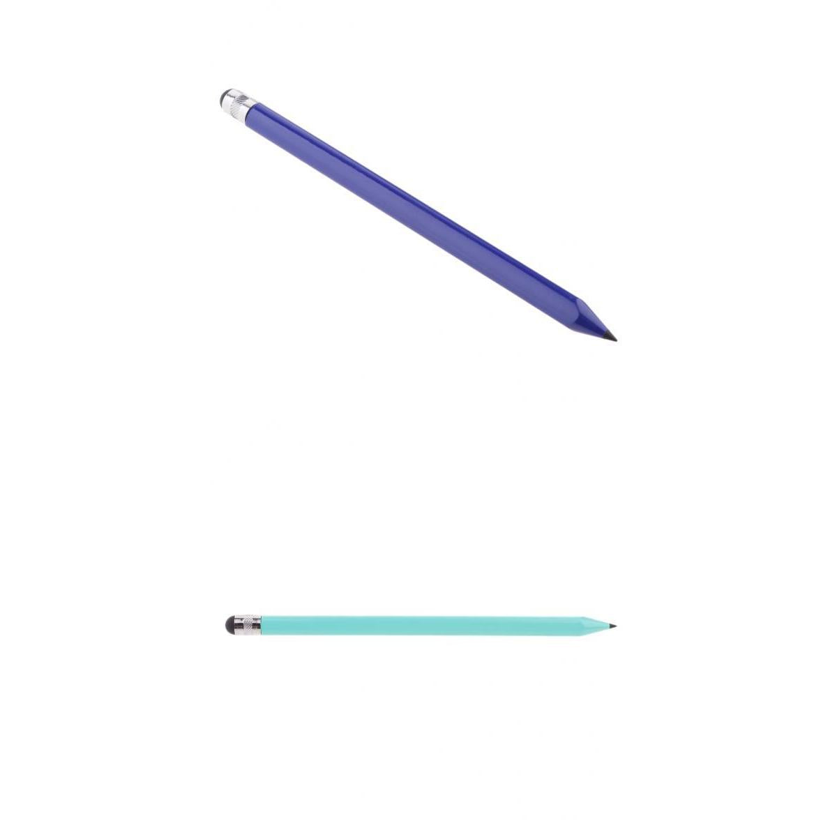 2pcs 2-in-1 Retro Design Touch Screen Stylus for iPhone Samsung Tablets PC