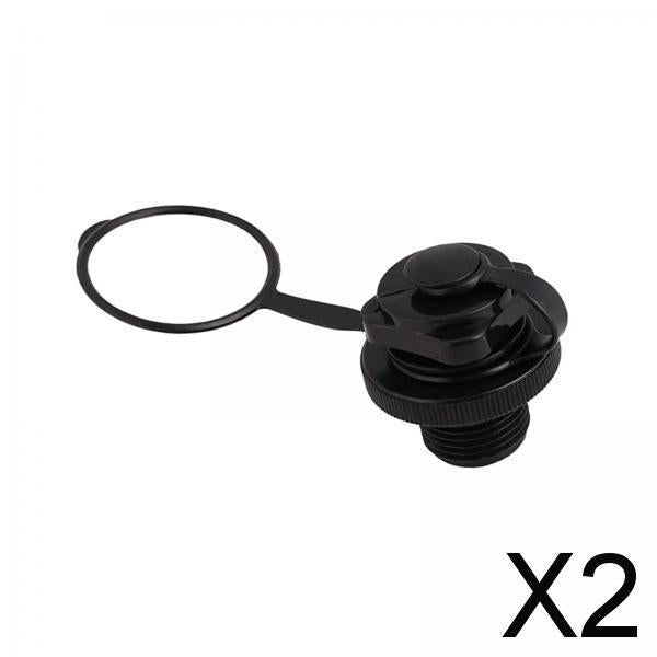 2xAir Valve Cap Boston Valve Universal Simple Using Replacement for Kayak Boat