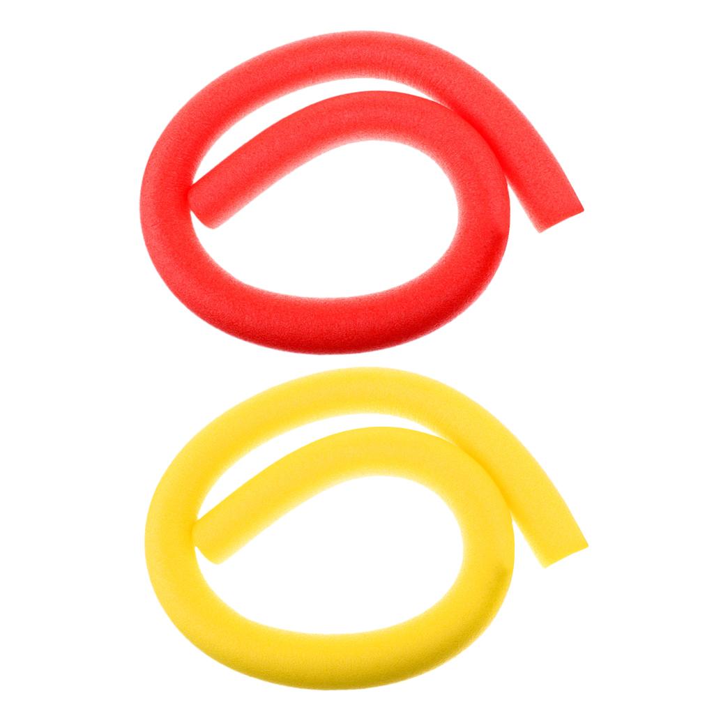 2Pcs Lightweight Floating Swimming Pool Noodle Swim Water Float Training Aid