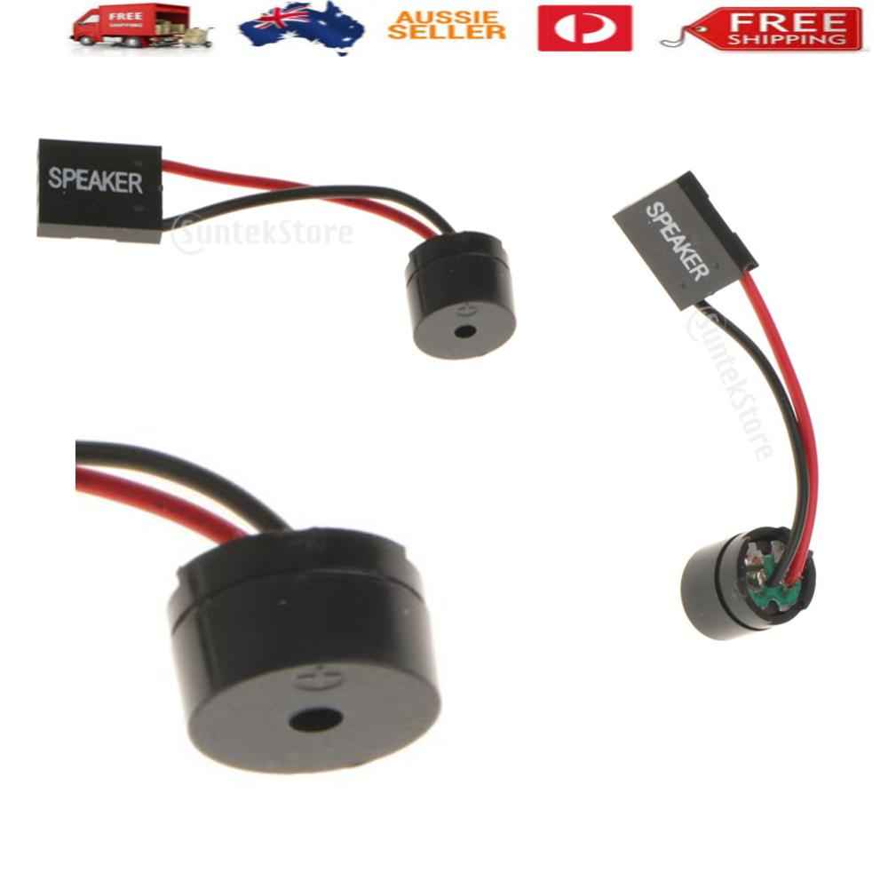 1x Black Computer Main board Speaker PC Motherboard Internal Buzzer for Laptop CPU