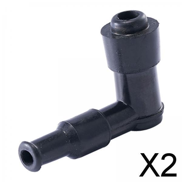2xMotorcycle Spark Plug Caps High Pressure Cap for CG125 Replaces Black
