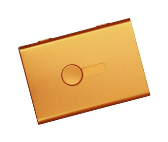 Business Card Holder Case Metal Pocket Card Holder Name Card  Golden