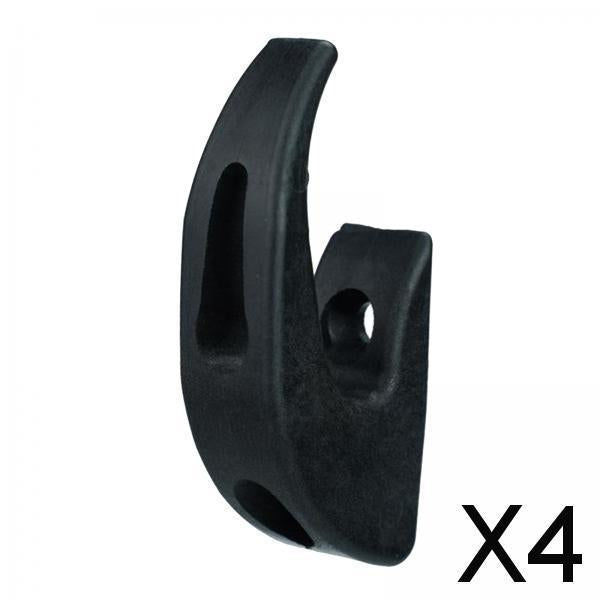 4xFront Hook Hanger for Xiaomi Generation Scooter Skateboard Accessories Black