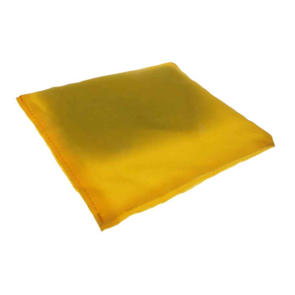 Double Layer Cornhole Bag - Bean Bag for Tossing Corn Hole Game yellow