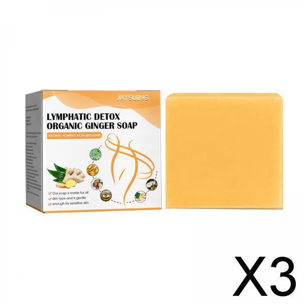 3xNatural Soap Face Scraping Moisturizing Body Health Massage for Women Gift