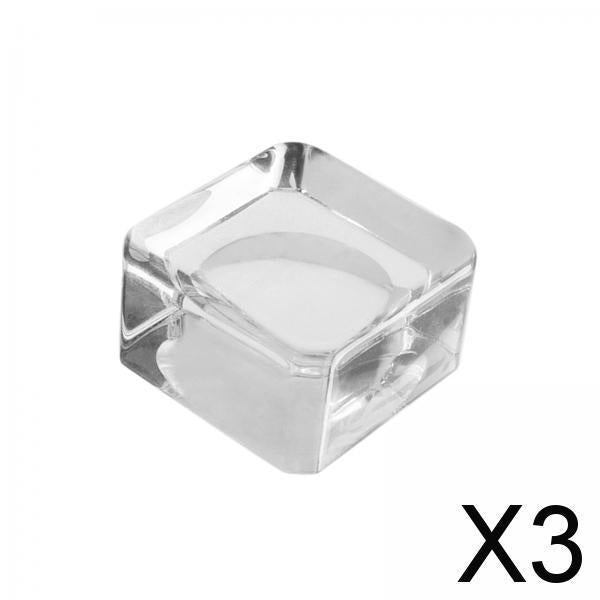 3xEyelash Extensions Adhesive Glue Holder Pads Pallet Supplies Makeup Tools D