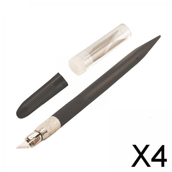4xHobby Knife Cutting Tool Carving Craft Knife for Models Cutting Drawing