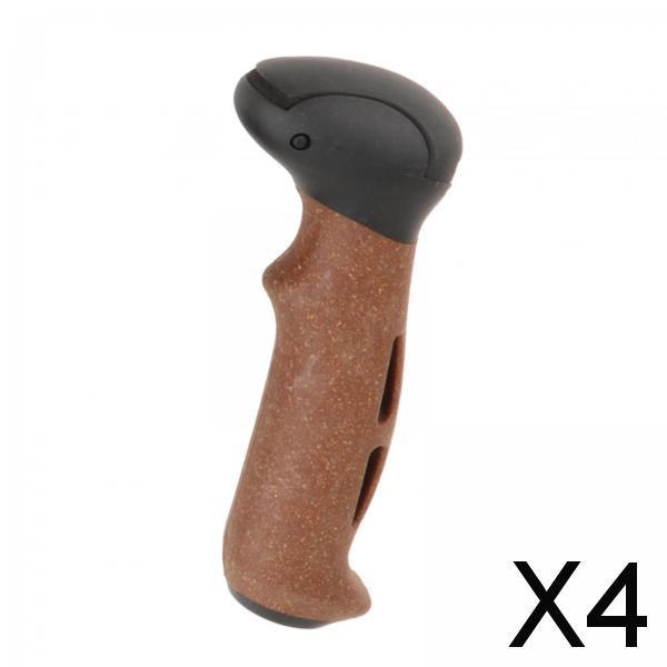 4xTrekking Pole Handle Strong Straight for Outdoor Trekking Backpacking Hiking