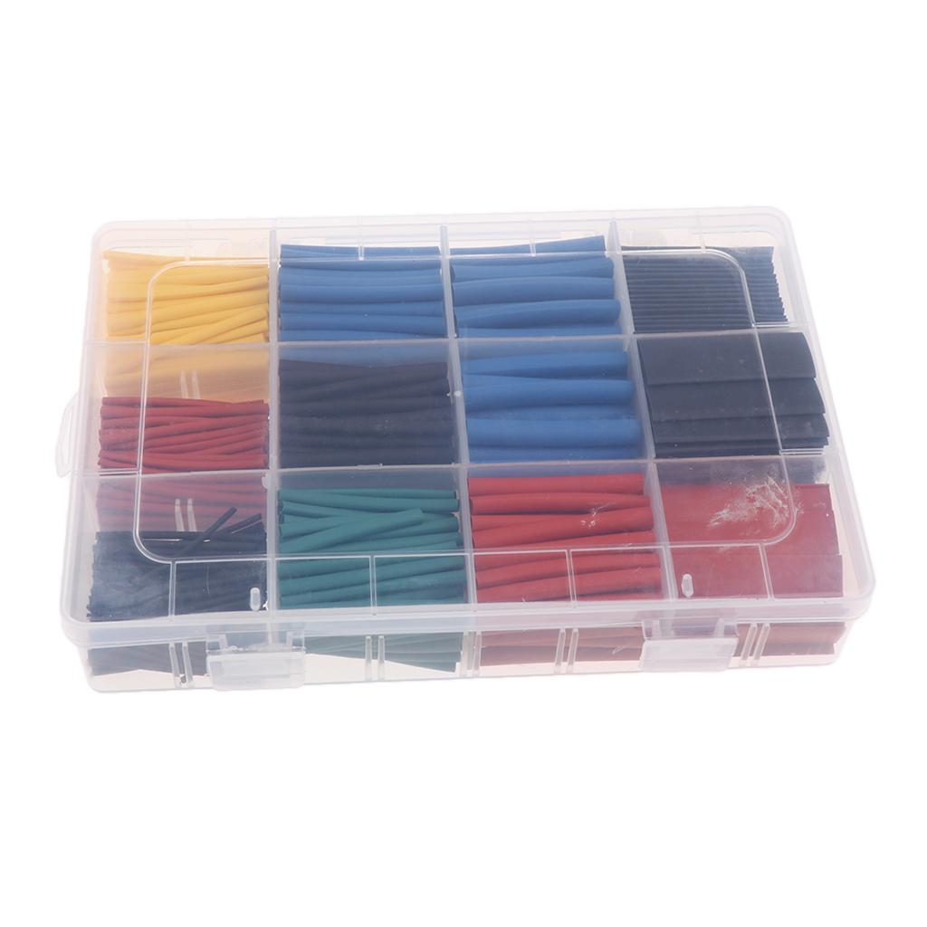 560pcs Heat Shrink Tubing Set Sleeving Wrap Cable Wire Kit for DIY 10.4Mpa