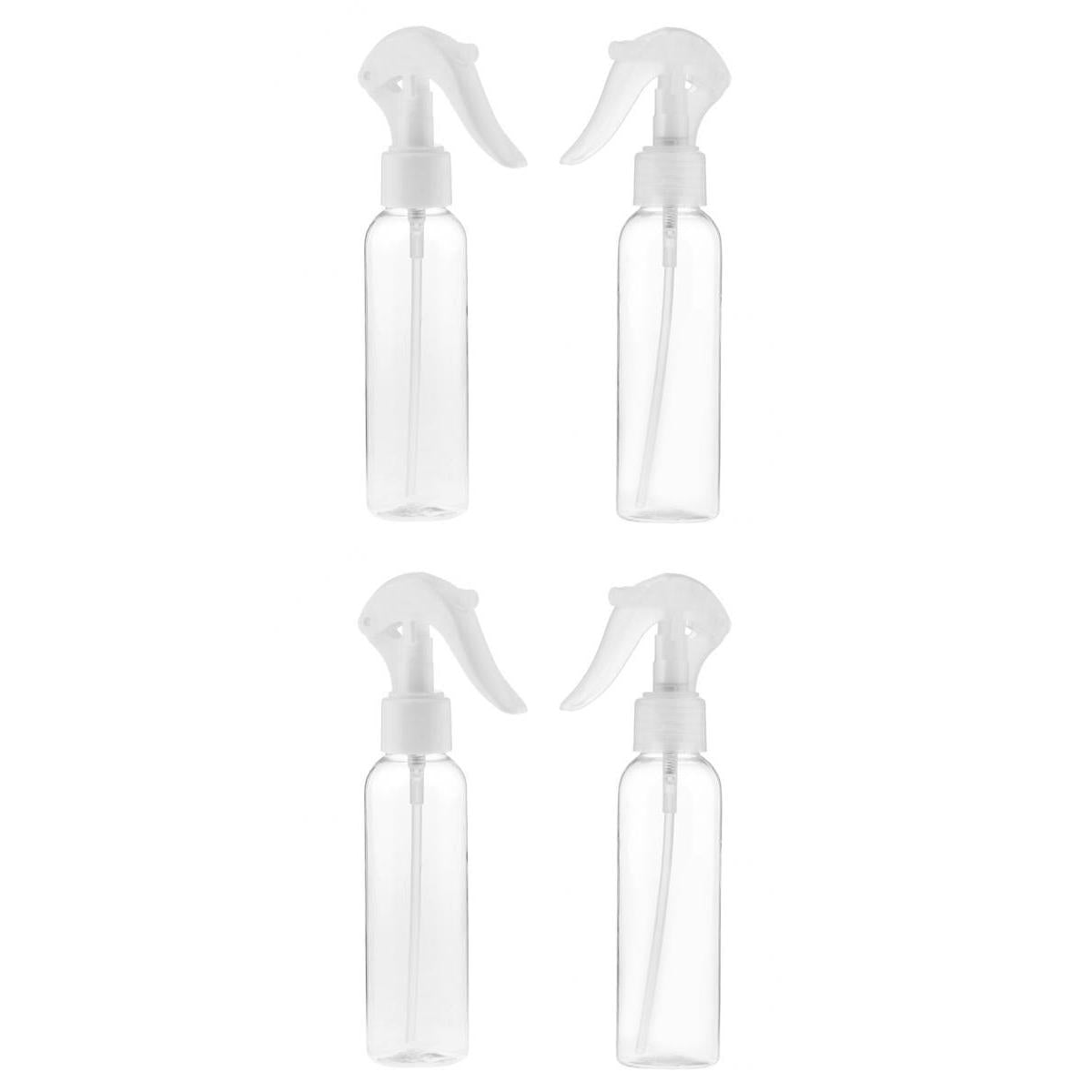 4pcs Makeup Trigger Sprayer Bottle Empty Travel Spray Containers Refillable