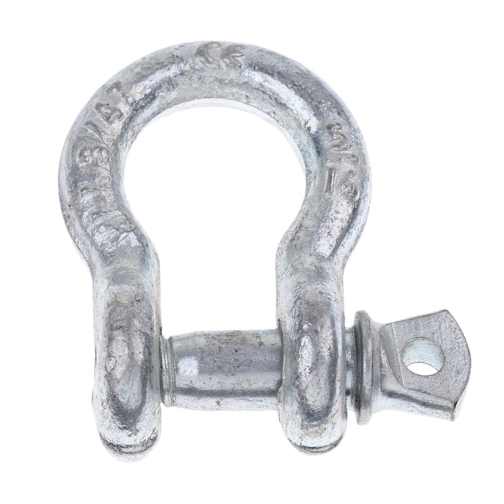 5/16inch Marine Anchor Shackles Screw Pin for Paracord Bracelet 0.75Ton