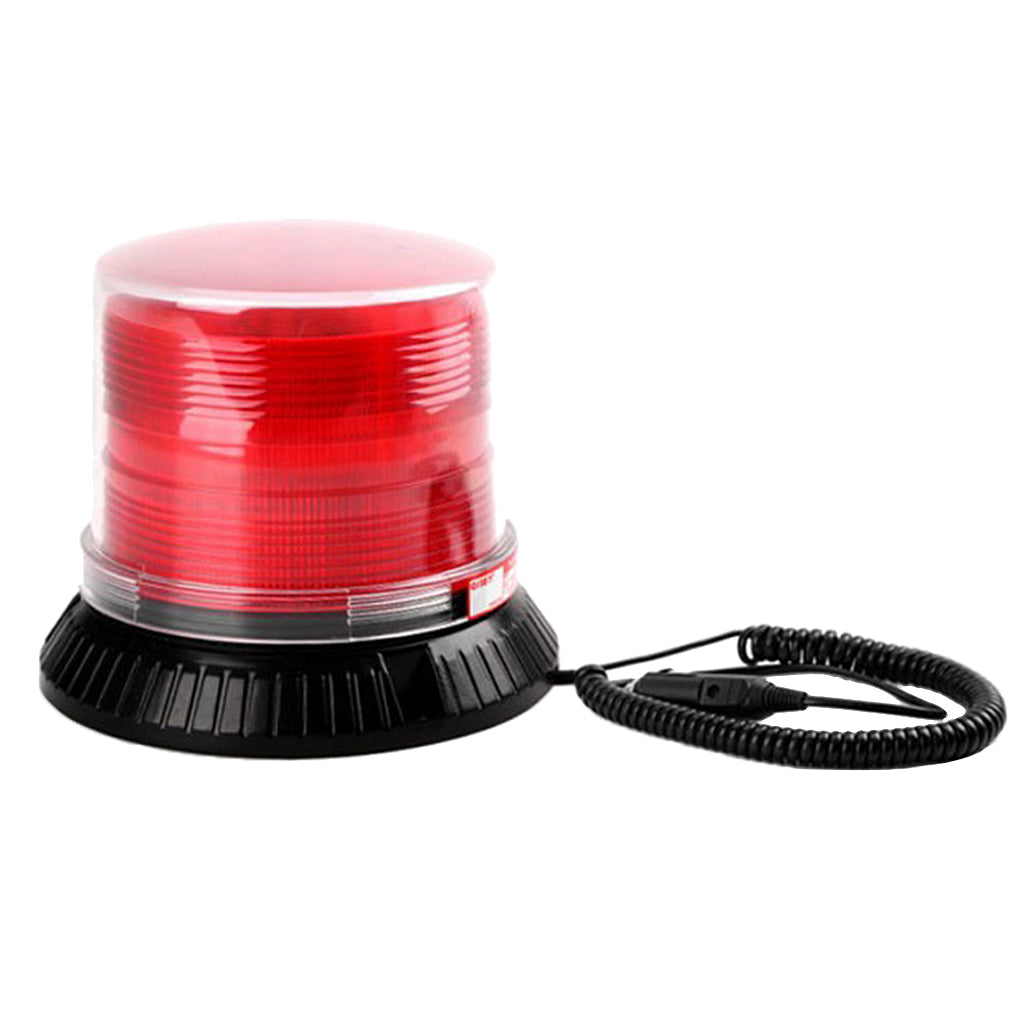 12V LED Vehicle Emergency Beacon Warning Hazard Flash Strobe Light Bar -Red