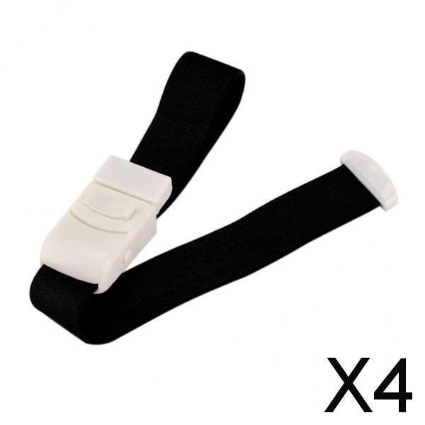 4xTourniquet Slow Release First Aids for Emergency Injury Stop Bleeding Black