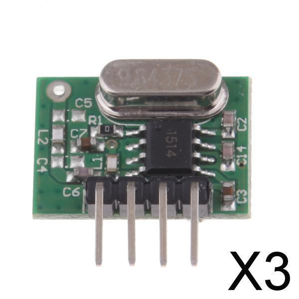 3xWireless 315MHz RF Module Transmitter Remote Control 4 Channel