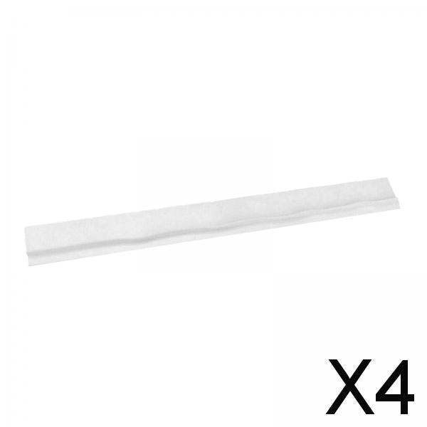 4xKitchen Silicone Stove Counter Gap Cover Kitchen Spill Guard Clear 25Inch
