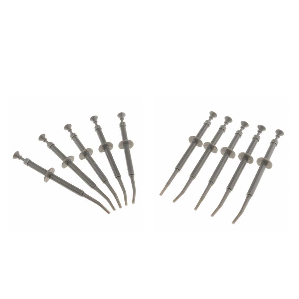10 Pieces Disposable Dental Plastic Instruments Amalgam Carrier