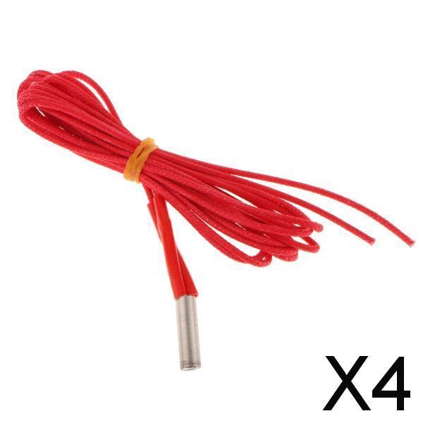 4xHeating Element Cartridge Heater 12V 40W For 3D Printer Extruder Hotend