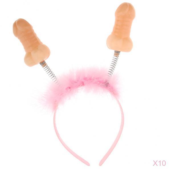 10pcs Funny Willy Penis Headband Hen Party Accessories