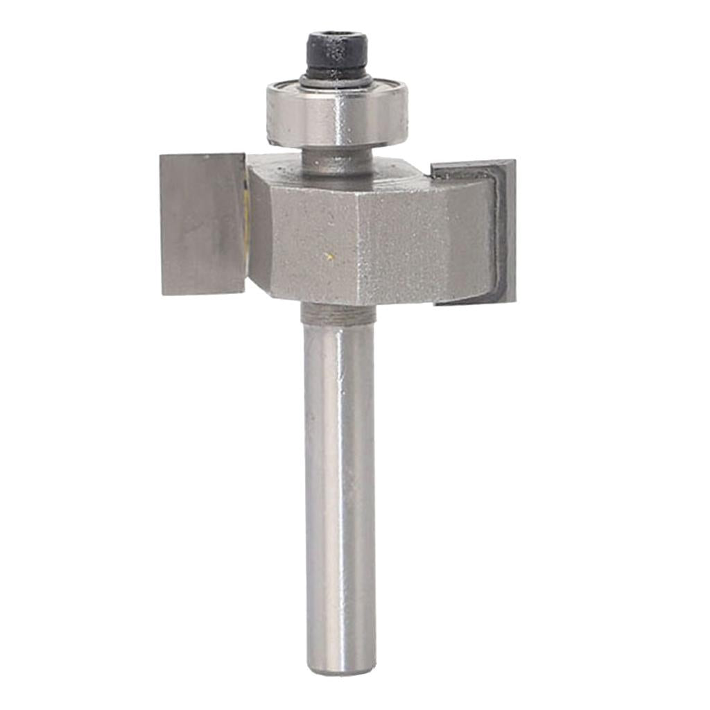 T Slot Rabbeting Biscuit Cutter Router Bit w/Bearing Woodworking Slotting 8