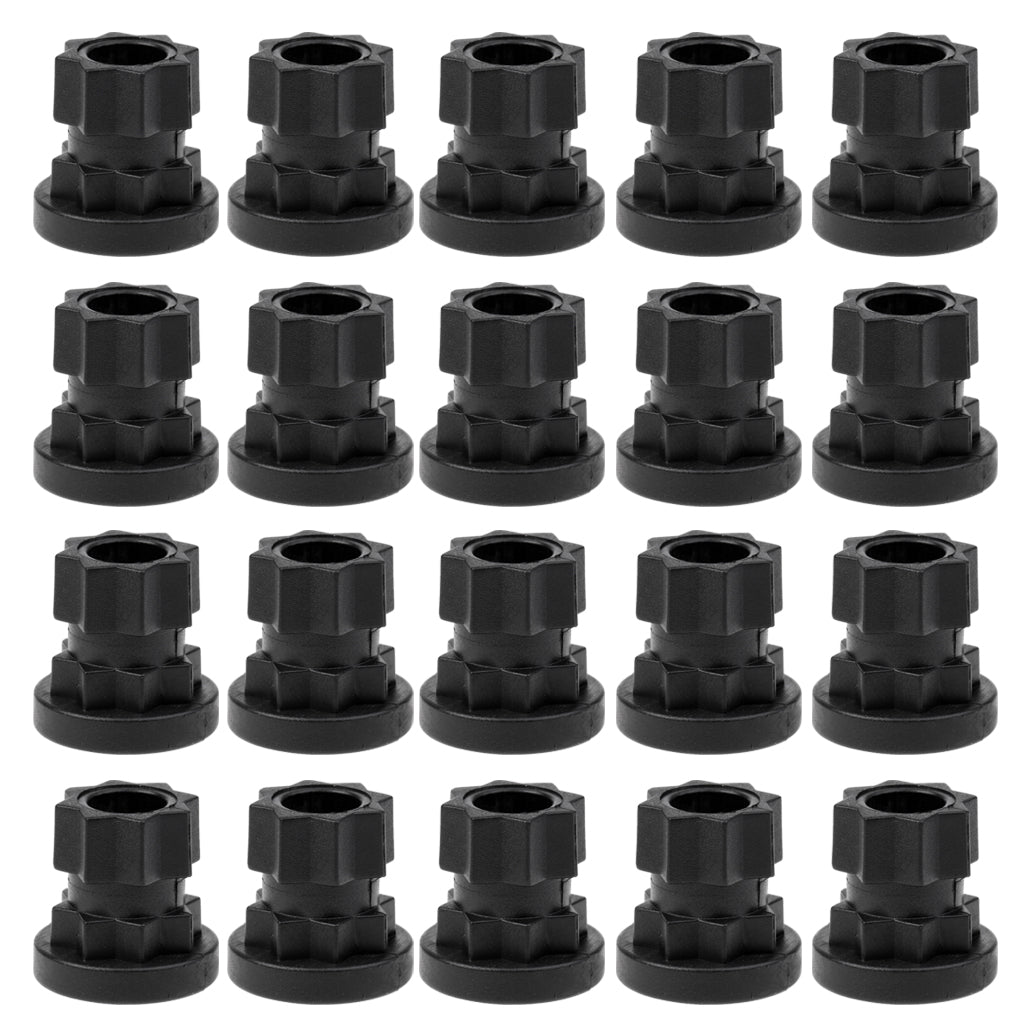 20 Pieces Ram Mount Track Mount Base Replacement for Kayak Boat Fishing Rod