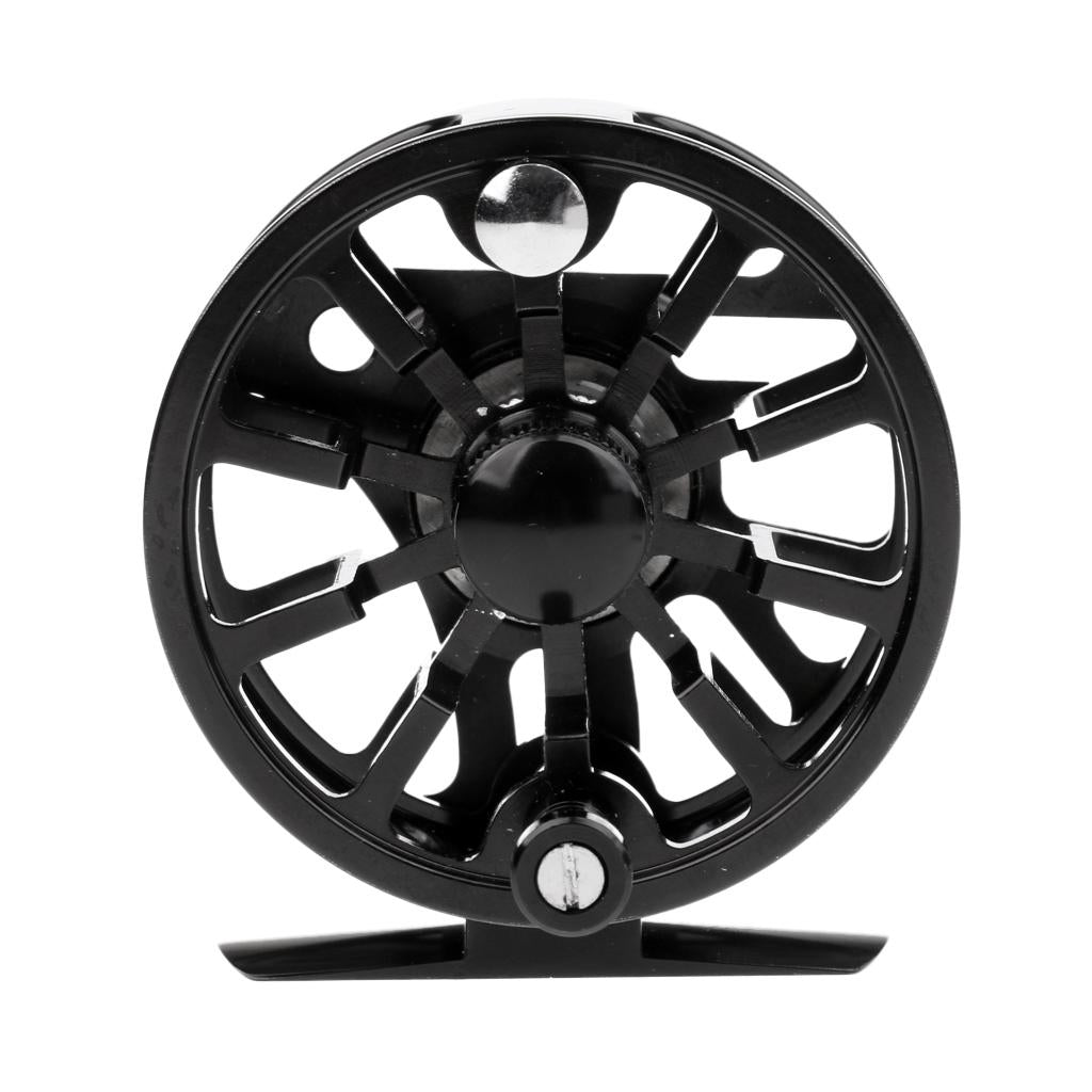 CNC Machined Aluminum Alloy Fly Fishing Reel Right Left-Handed 3 4WF Black