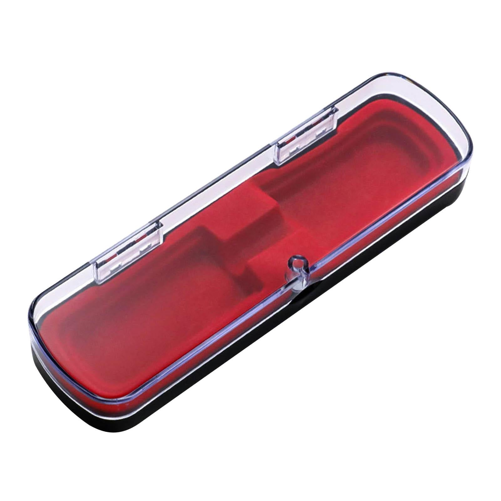 Tweezers Organizer Case Packing Box Storage Case Pen Display Box Red