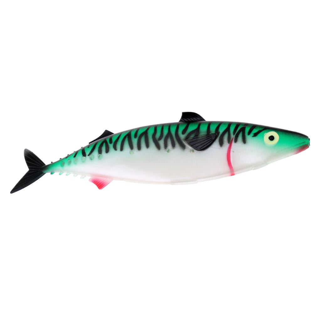 Soft Simulate Hollow Fish Lure Big Size Sea Fishing Lures Fishing-Lure Green