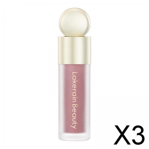 3xLiquid Blusher Highly Pigmented Women Light Texture Makeup Blush for Cosplay Style C