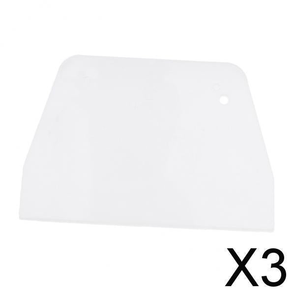 3xCake Decorating Scraper Smoother Ice Icing Ice-cream Cutter Baking Tool