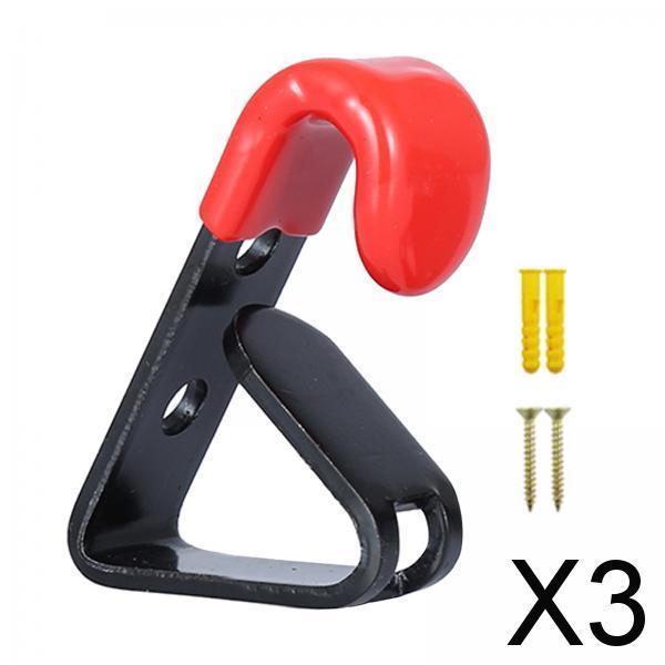 3xCar Tire Wheel Hub Hook Accessories Included Wall Mounted Garage Tires Hooks