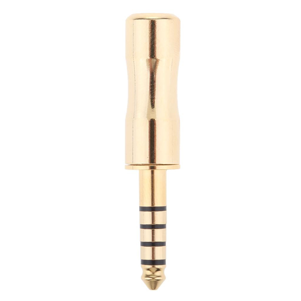 4.4mm Gold plated 5 Poles balanced Headphone Plug For Sony NW-WM1Z NW-WM1A