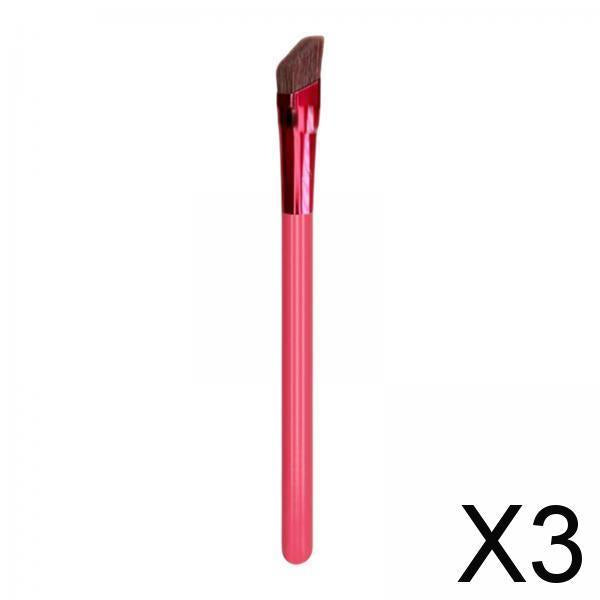 3xMulti Function Eyebrow Brush Square for Powder Cream Gel Concealer Women